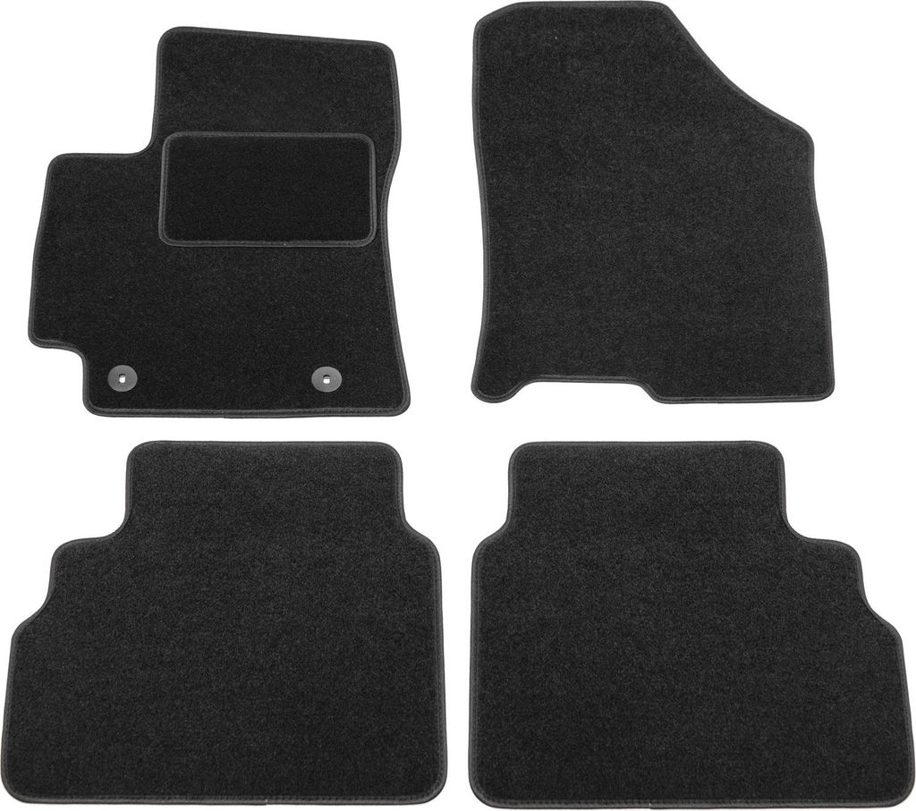 Tapis De Sol Noir Velours Pour Hyundai Kona Hybrid Pour Image du produit 