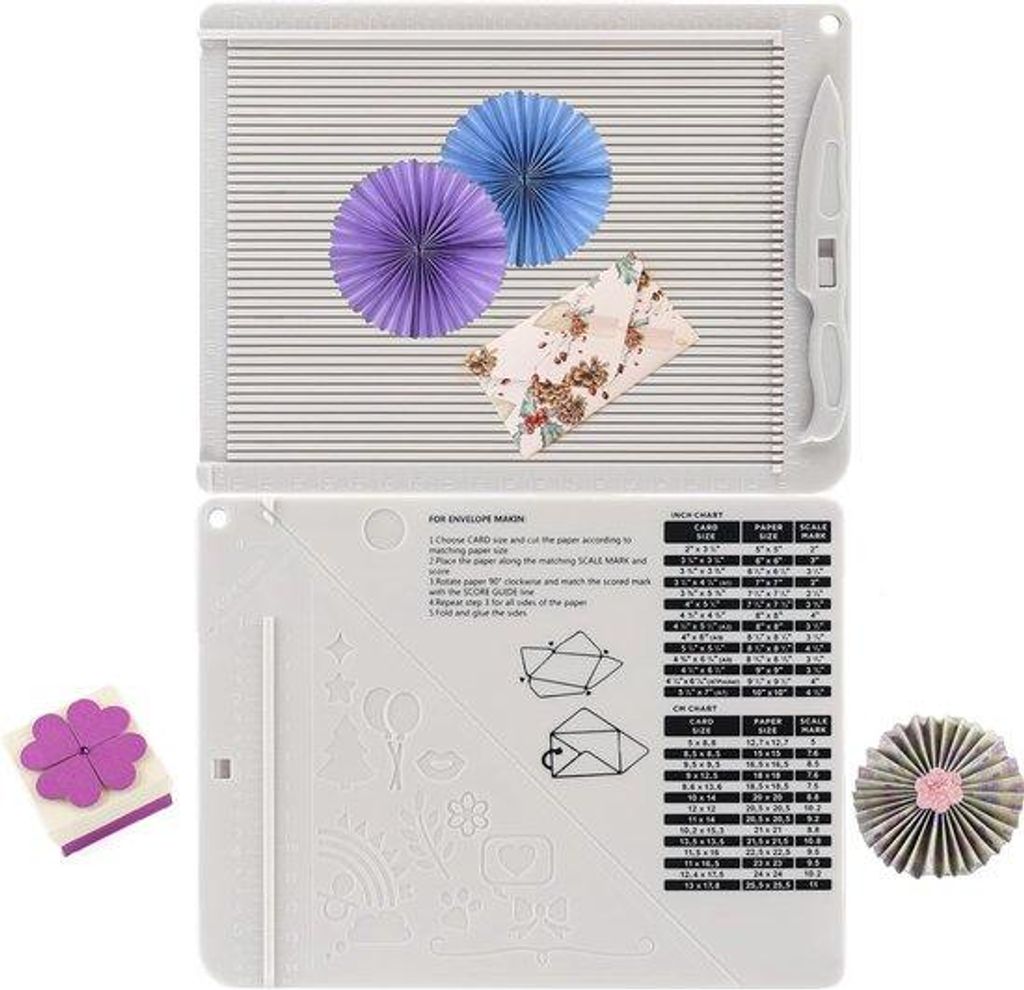 Mini Kartentisch - Multifunktionales Kartentisch-Set - 1 Stück - 16,3 x 21,6 cm