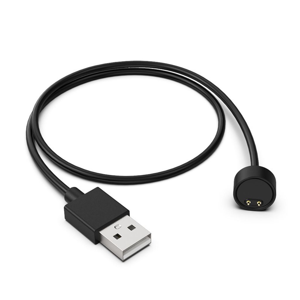 Strap-it Ladegerät / Ladekabel geeignet für Xiaomi Mi Band 7 / 6 / 5 - USB-Ladegerät mit magnetischem Anschlus