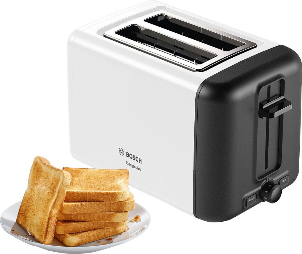 Bosch TAT3P421DE Toaster 2 Scheiben Brötchen-Aufsatz Produktbild 26