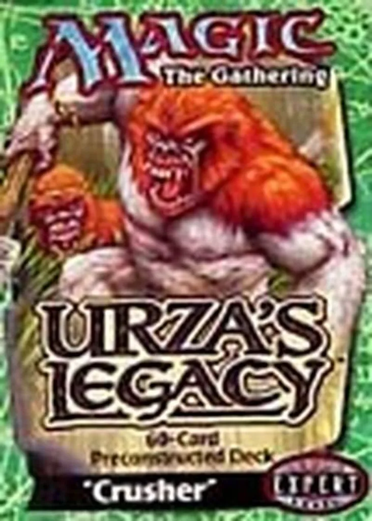 Jeu Magic Urza's Legacy Crusher pour Joueur Vintage et Collectionneur