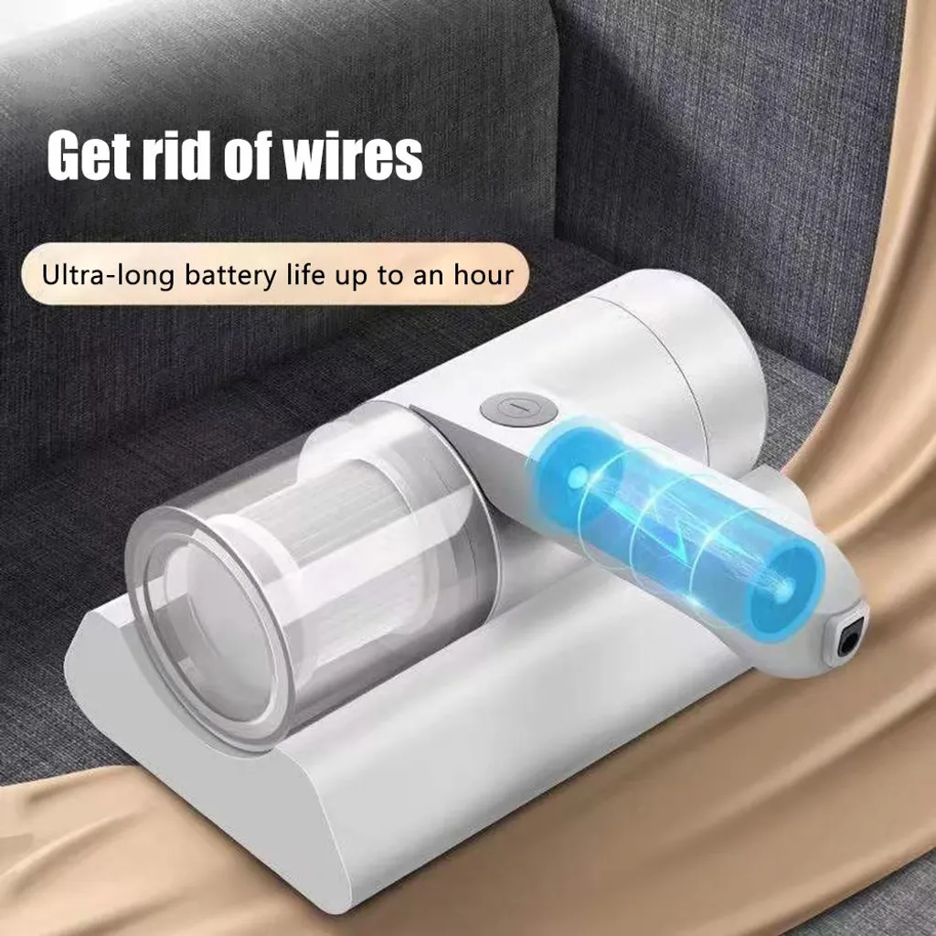 Aspirateur à main pour canapé et rideaux MITS avec lampe UV intégrée