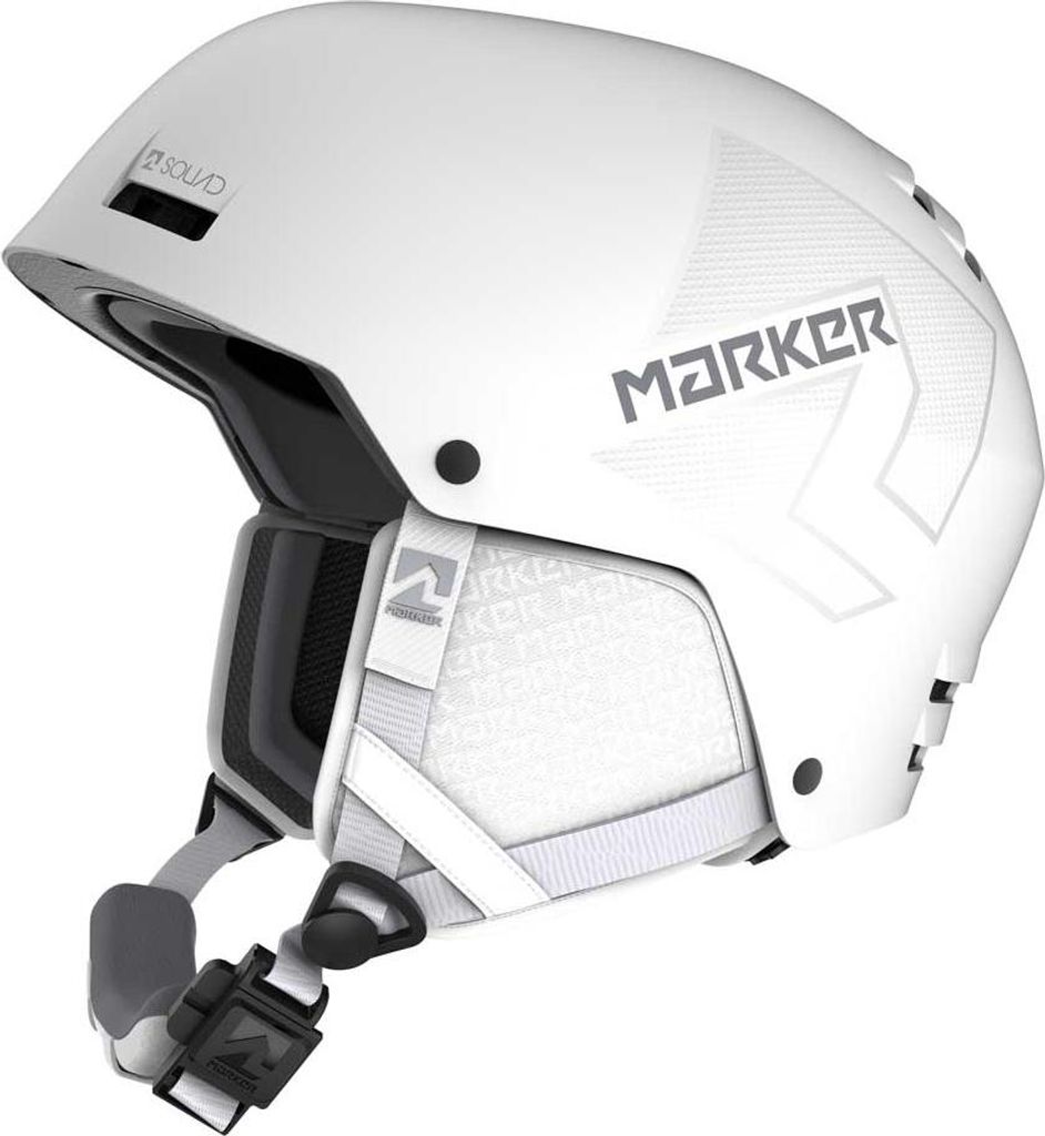 Marker Squad Helm Weiß L Weiß L