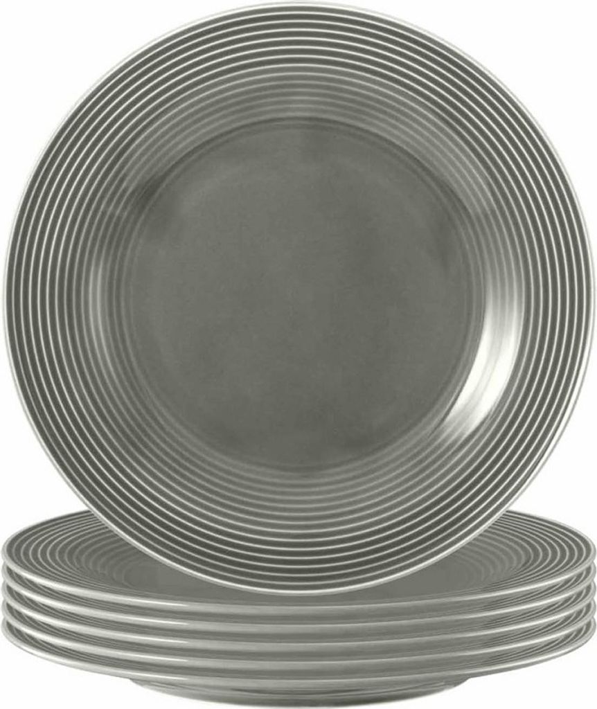 Seltmann Weiden Beat Perlgrau Frühstücksteller 6er Set Produktbild 