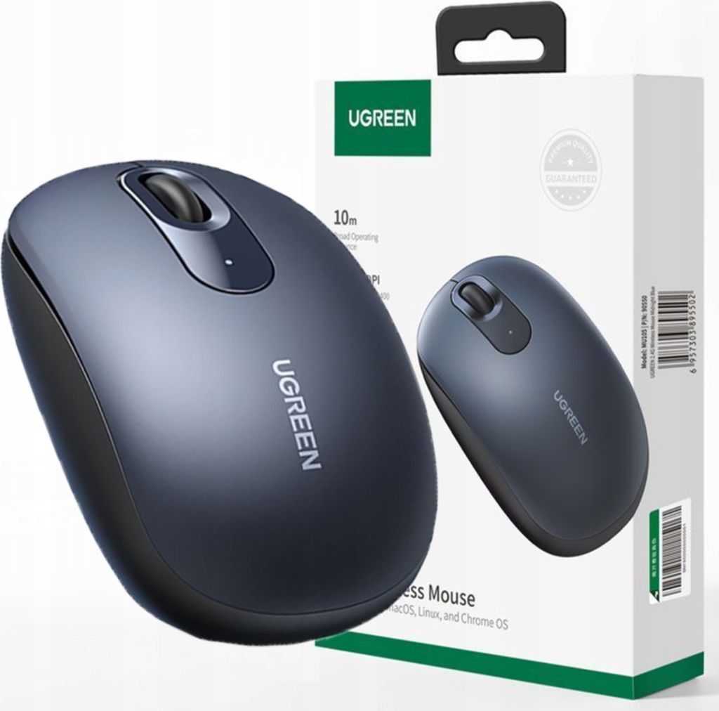 2.4Ghz Wireless Usb Maus Ugreen Mu105 - Marineblau Produktbild 