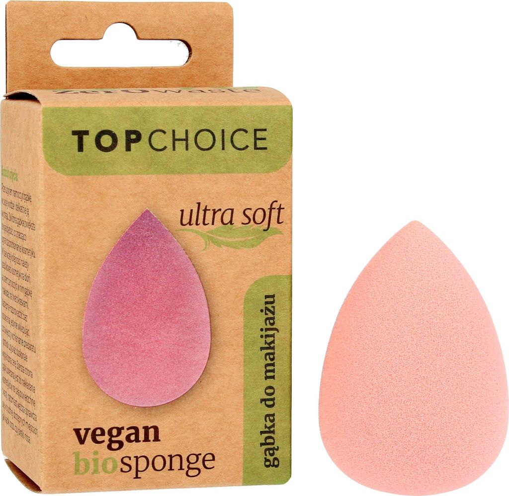 Top Choice Bio Make-up Schwamm-Blender Ultra Soft - vegan (39454) 1St.