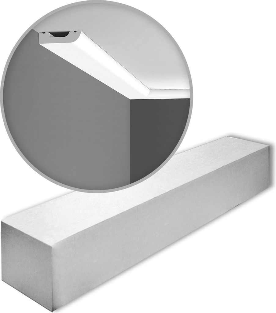 Orac Decor SX182-box AXXENT Sockelleisten 1 Karton SET mit 21 Wandleisten | 42 m
