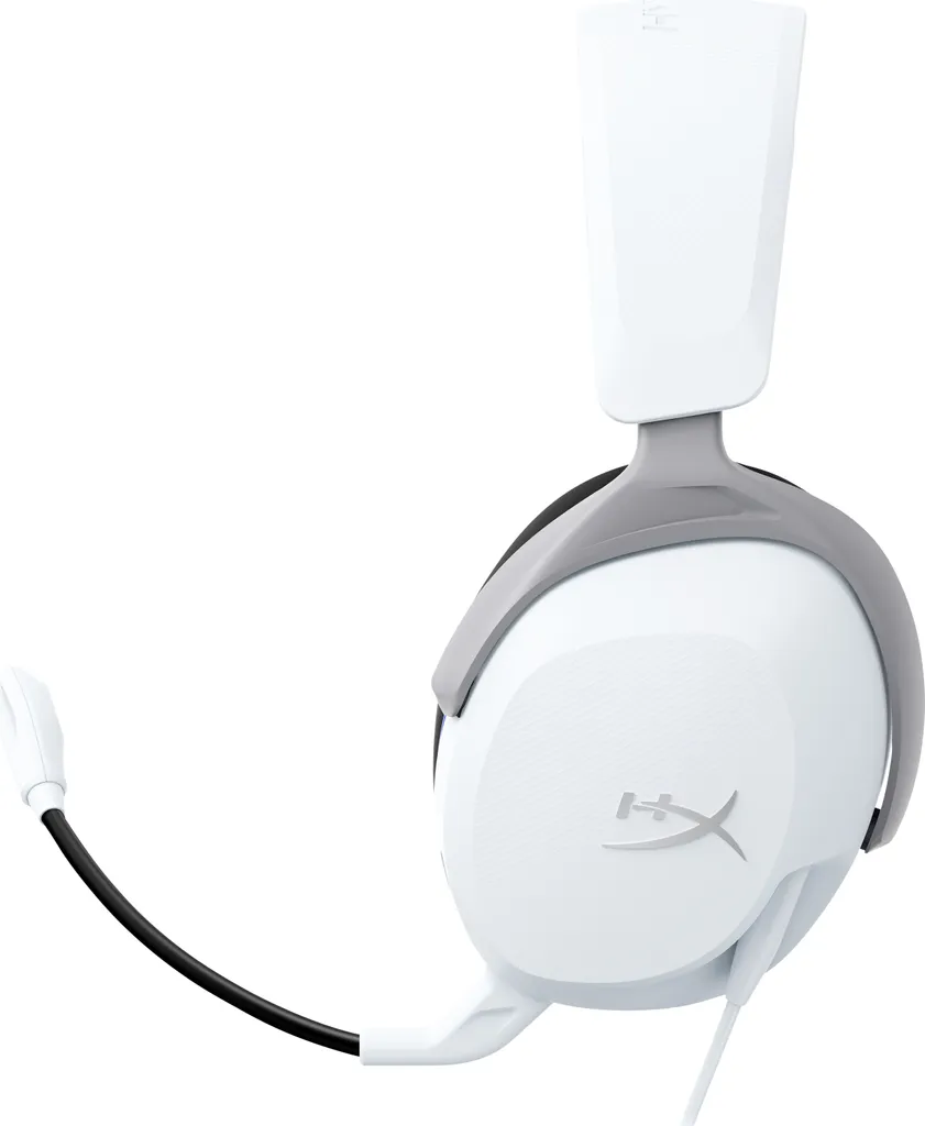 Casque Gamer HyperX Cloud Stinger 2 Core Branco Idéal pour Chat et Jeu