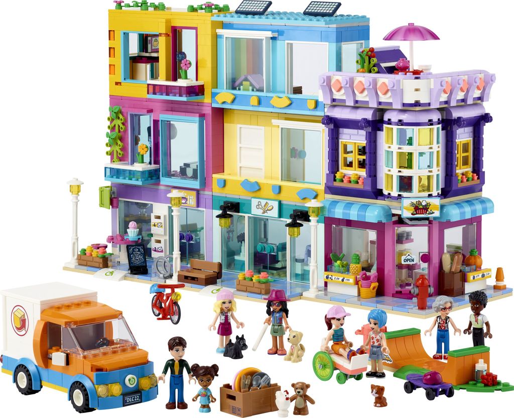 LEGO Friends Edificio Della Strada Principale Immagine del prodotto 