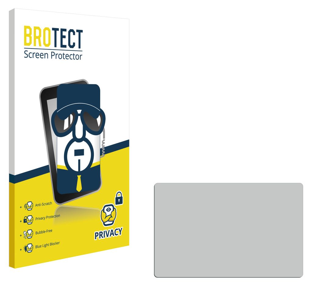 BROTECT Sichtschutzfolie für Wortmann Terra Pad 1201 12.6" Anti-Spy Privacy Sichtschutz Blickschutz Folie Blaulicht-Schutz