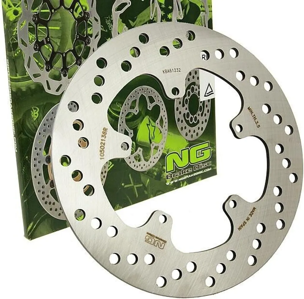 Disque de frein acier NG 1050 Benelli Adiva - 220 / 96 / 4mm 5 trous
