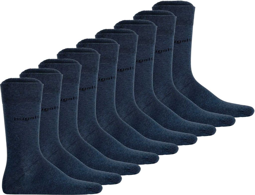 bugatti Herren Socken, 9er Pack - Socks Soft Baumwolle Uni Produktbild 