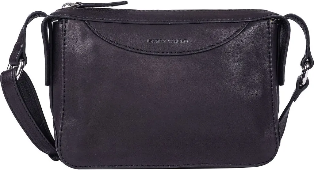 Sac bandoulière femme noir chic de marque allemande GERRY WEBER Portofino