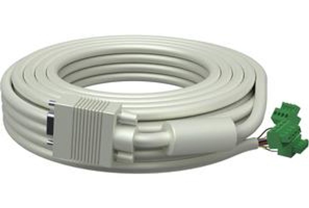 Vision TC2 10MVGA, 5 m, VGA (D-Sub), Weiß, Nickel, Männlich