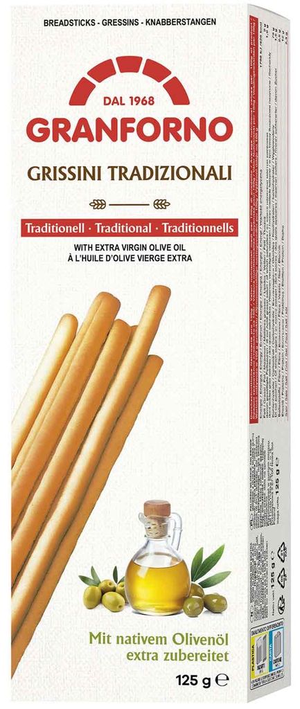 Granforno Grissini Tradizionali 125g Produktbild 