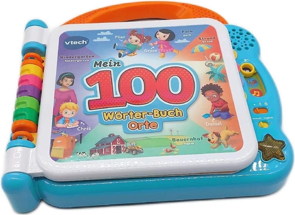 VTech Baby Mein 100-Wörter-Buch: Orte, 2 Jahr(e), Mit Ton, Produktbild 