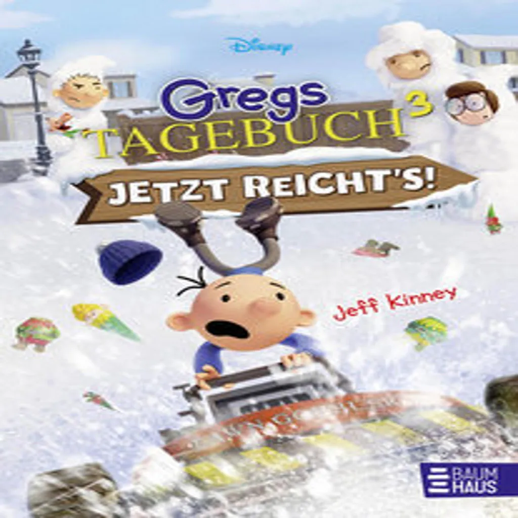 Livre Jeunesse Gregs Tagebuch Tome 3 Disney Plus Roman Illustré Allemand