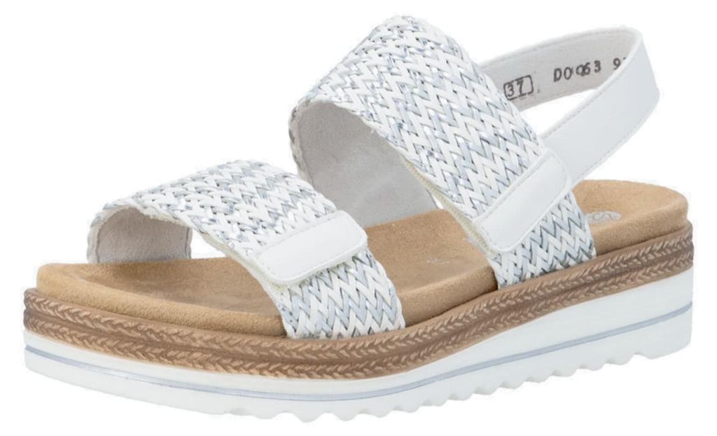 Remonte Sandalen Damen 32313933353638 Silber 39 EU