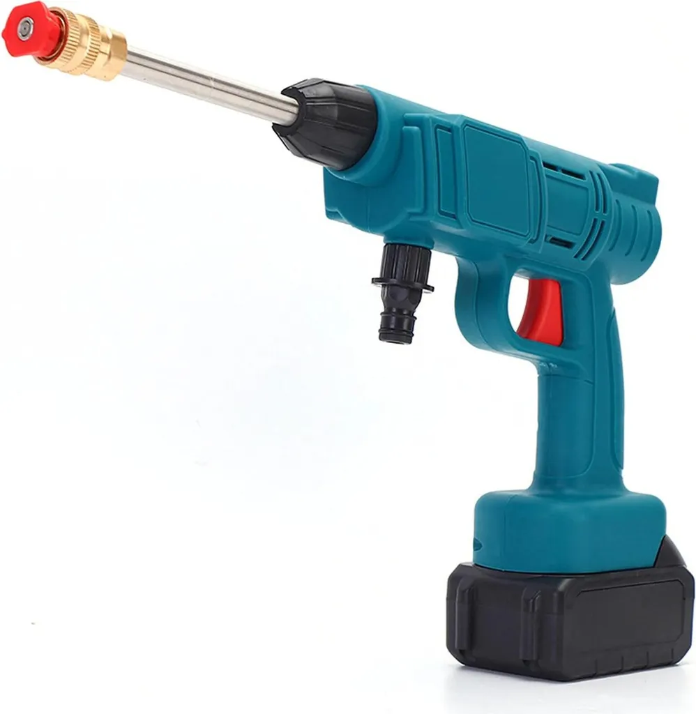 Pistolet de lavage voiture sans fil haute pression 30 bars - Version Or