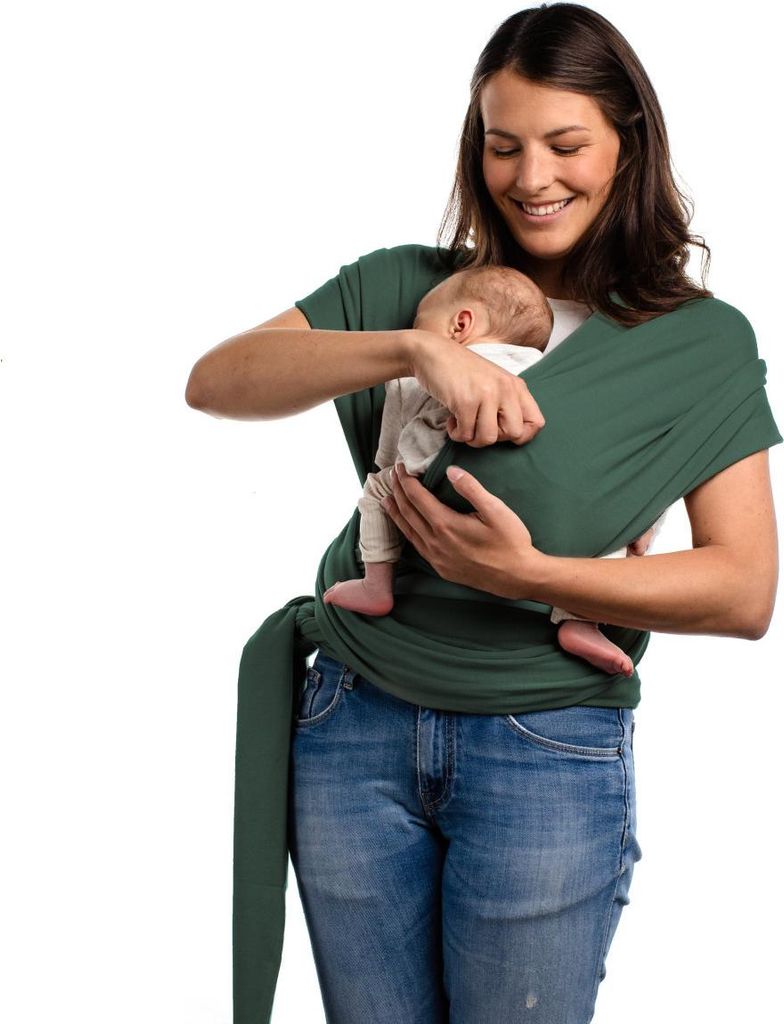 BOBA Wrap Tragetuch für Babys, grün