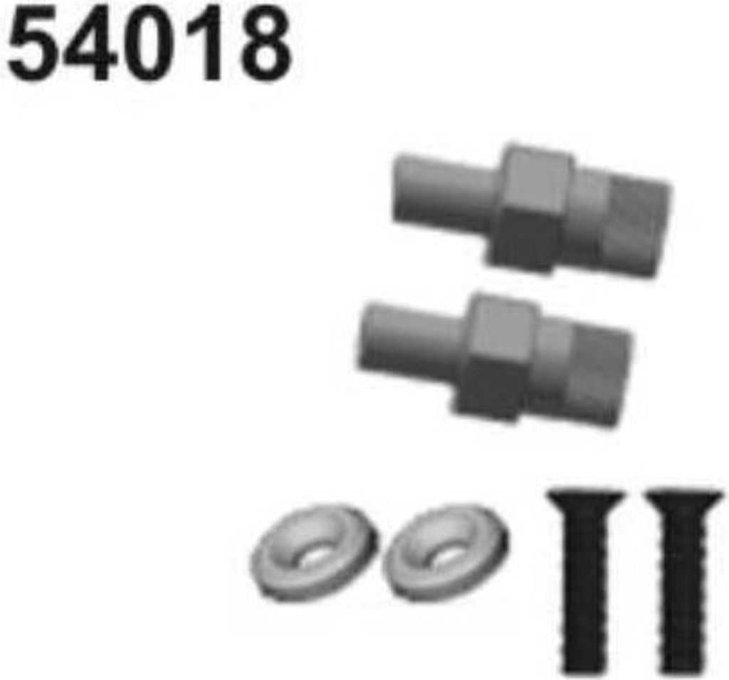 Amewi Radmitnehmer Set vorne Pitbull X