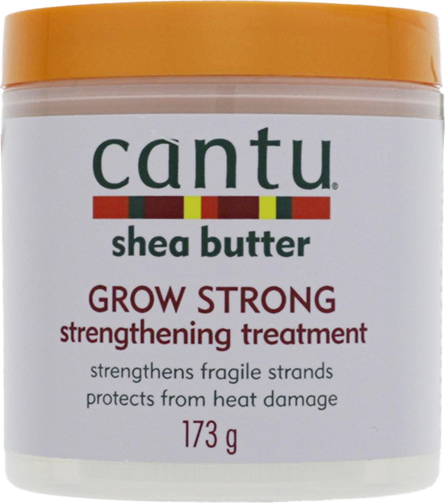 Cantu Shea Butter Grow Strong Strengthening Treatment Haarkur für Wärmestyling der Haare