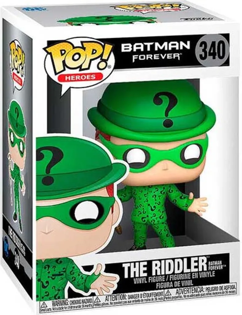 Funko Pop Heroes Batman Forever Riddler 47705 Figurine Multicolore