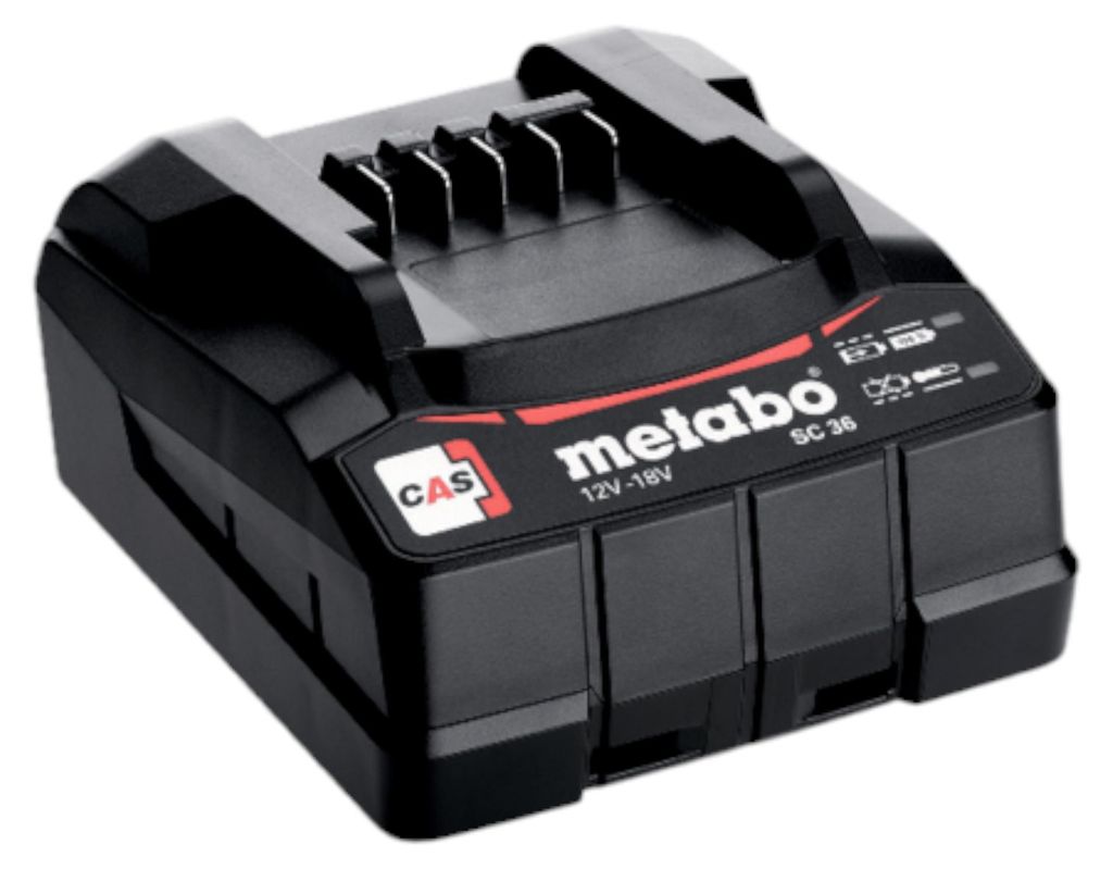 Metabo SC 36 Chargeur 12 - 18 V 3,0 A pour batteries Li-Ion Image du produit 