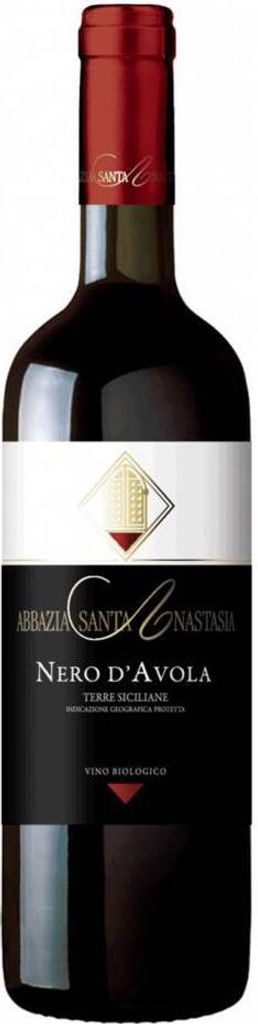Abbazia Santa Anastasi Nero D ́Avola Terre Siciliane IGP (IT 009)