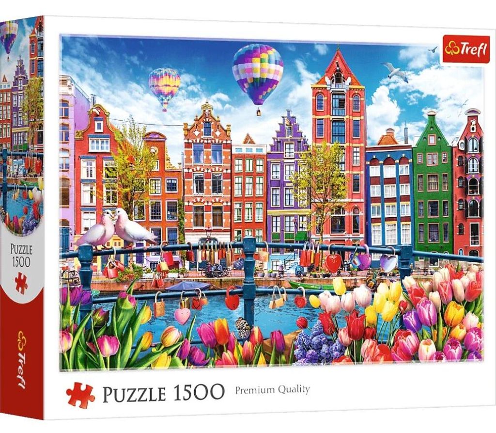 PUZZLE 1500 Amsterdam coloré 26221 Image du produit 