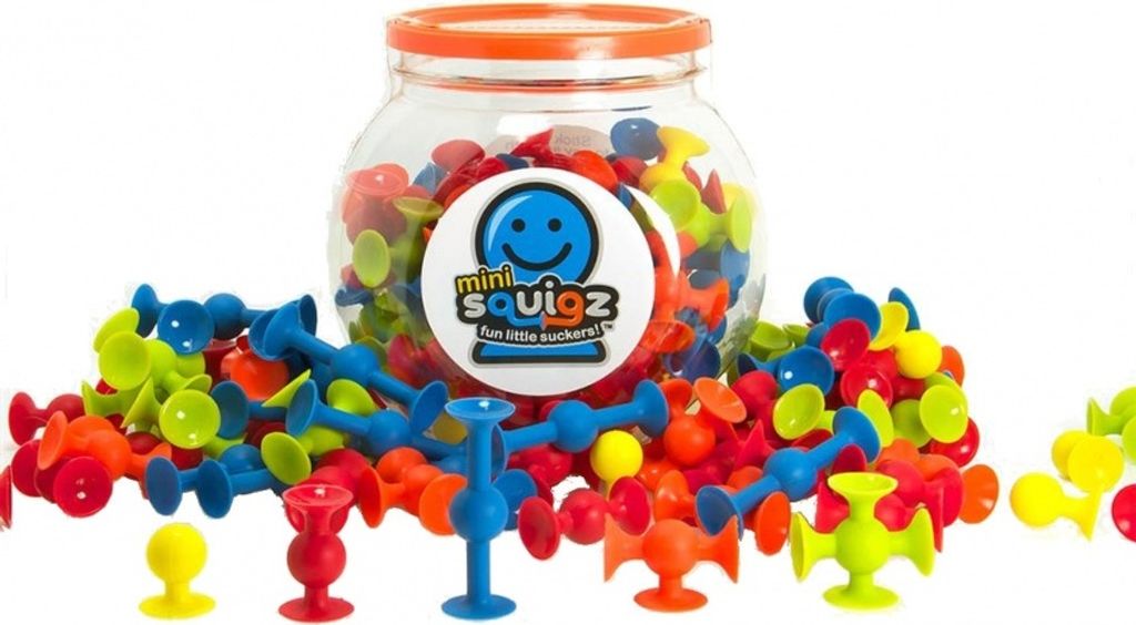 Mini Squigz Ventouses - Accessoires amusants et ingénieux Image du produit 