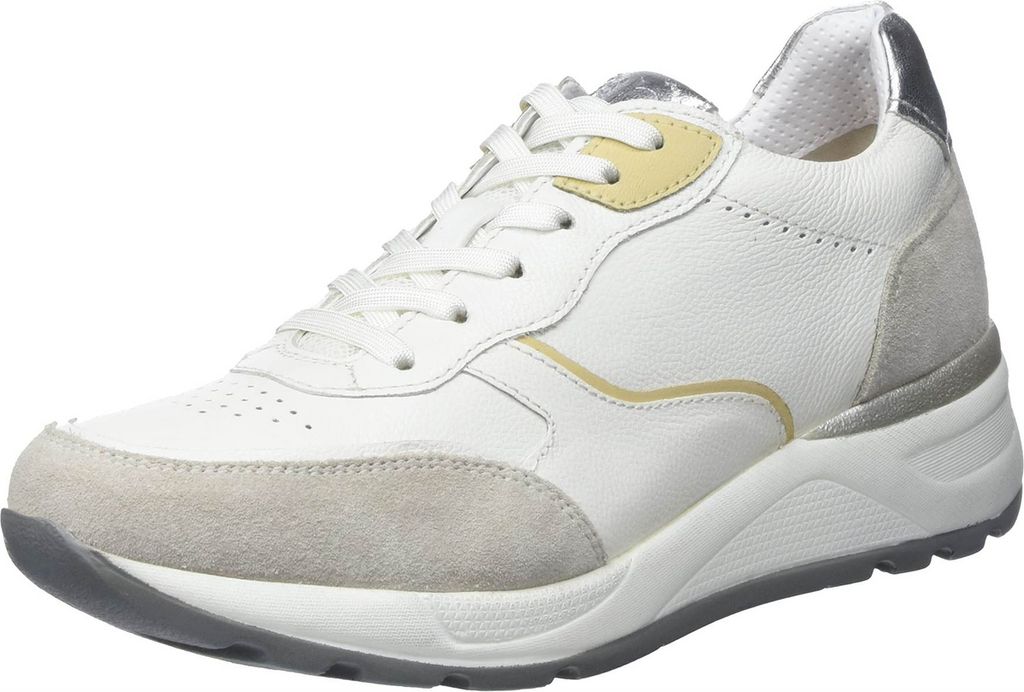 Bugatti Damen Sneaker 433-A6N04-1410-2021 Weiß/Beige Gr.39