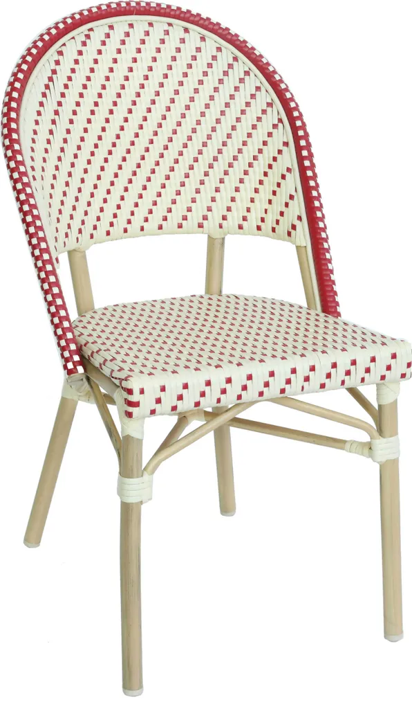 Sedia Bistrot Marais Rosso Oviala: Arredo Esterno Hotel e Ristoranti