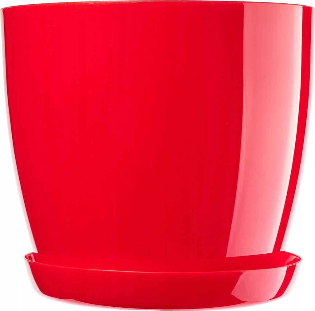 KADAX Doniczka z Podstawką Plastikowa Osłonka Donica 23cm Zdjęcie produktu 