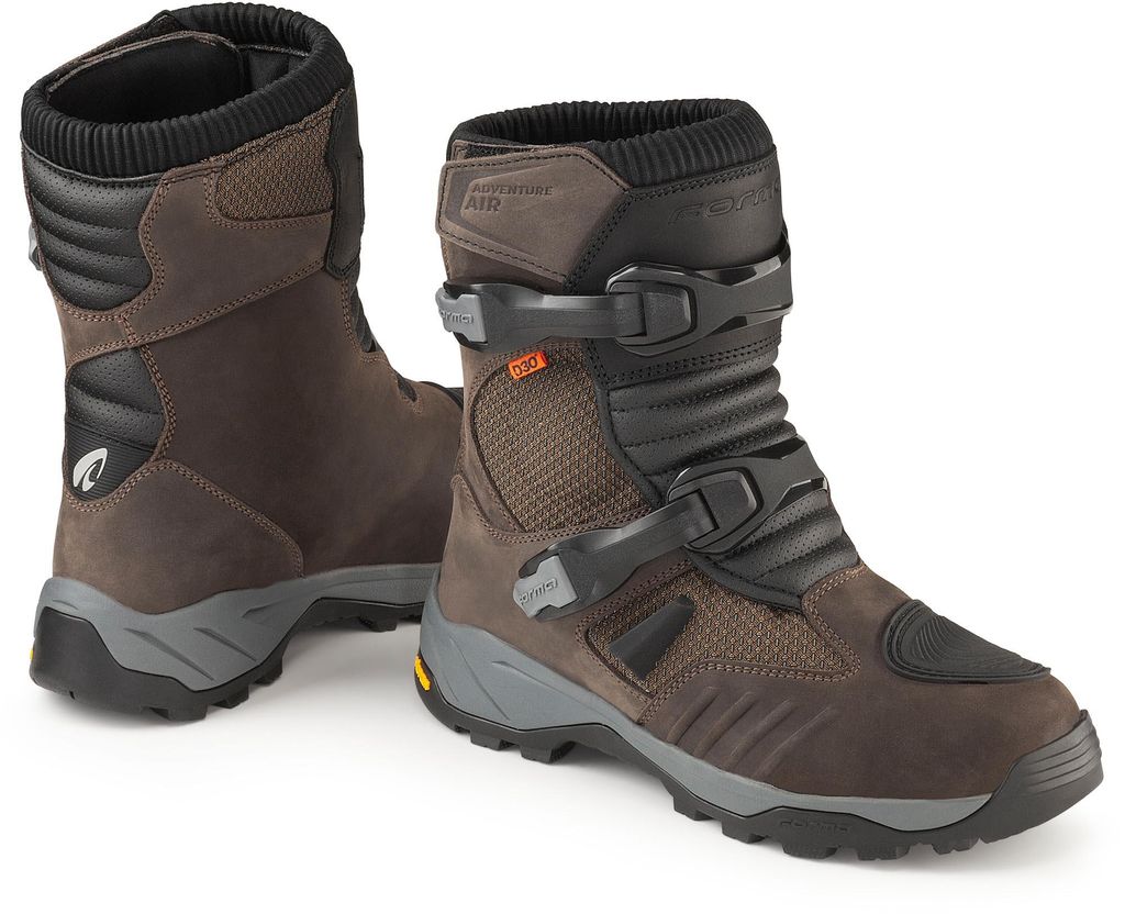 Forma Adventure Air Low Dry Motorrad Stiefel, braun, 47