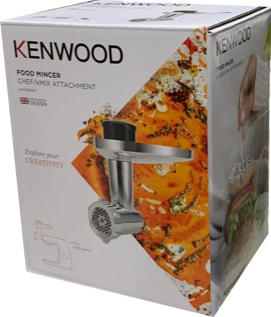 Kenwood KAX950ME Hachoir à Viande en Métal pour Robots Chef et kMix