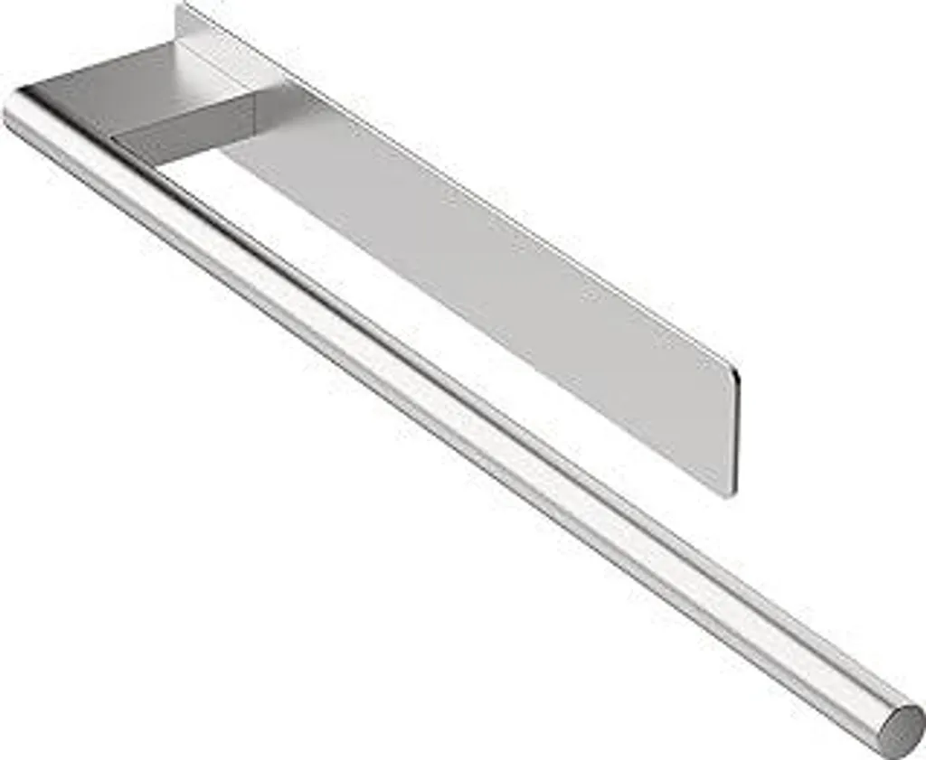 Ibergrif M34453A Portasciugamani Adesivo 39cm Acciaio Inox 304 Bagno