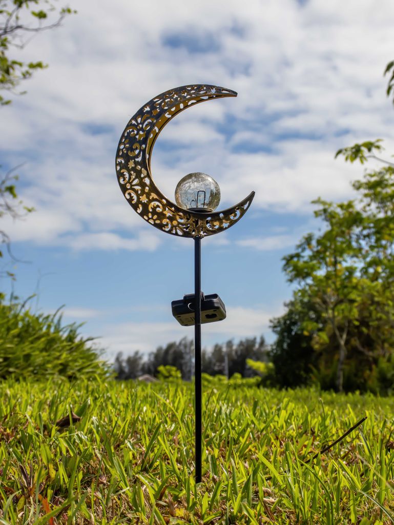 Northpoint LED Solar Gartenstab Solarstecker Außenbereich
