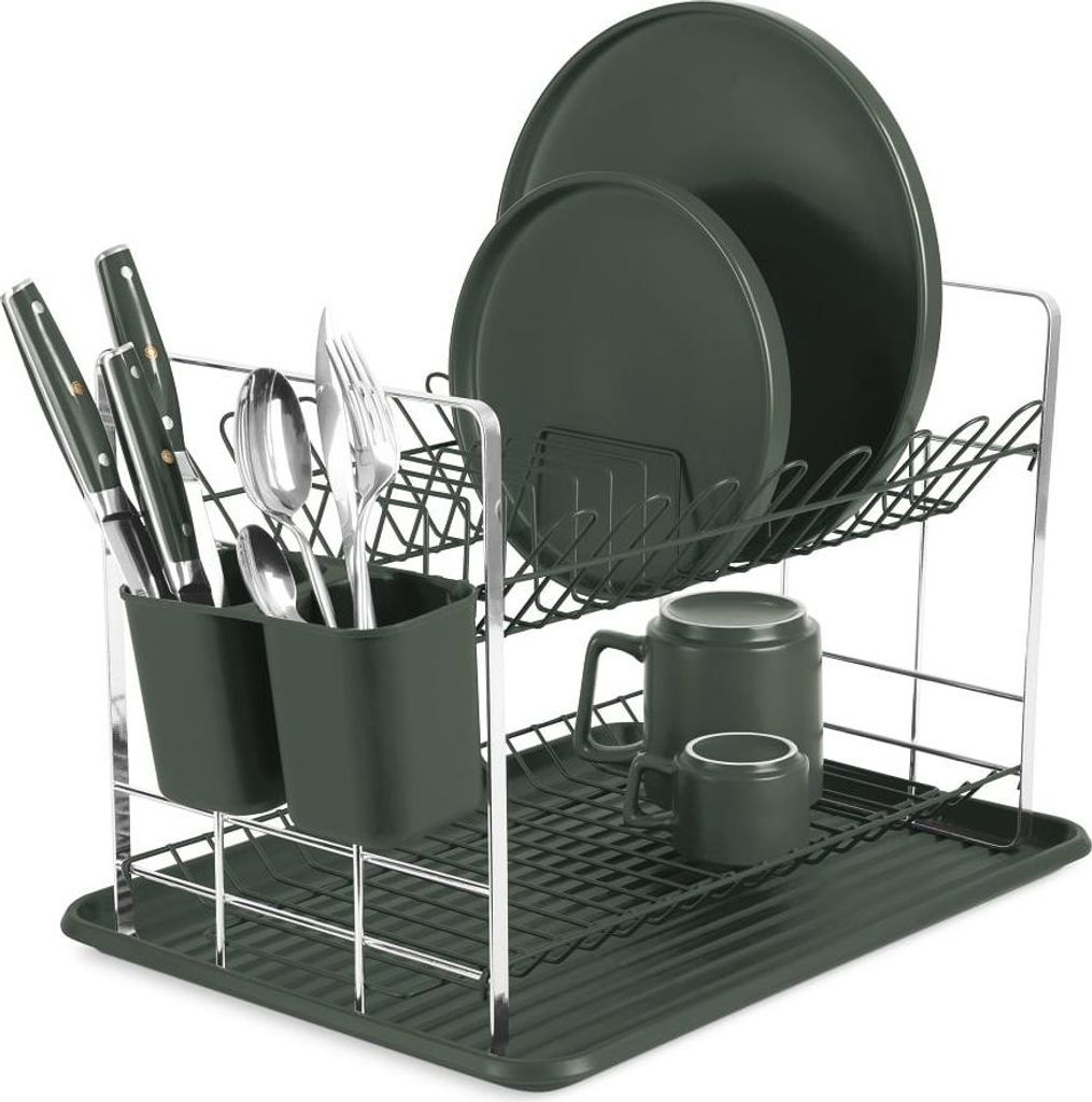 Berlinger Haus BH8826 Mattgrner Geschirrtrockner
