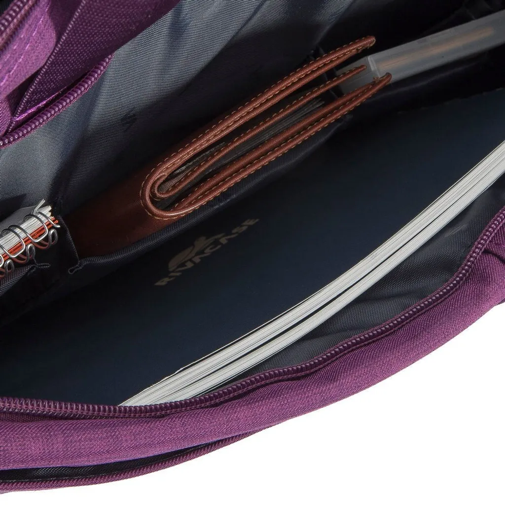 Sacoche Ordinateur Portable 15,6 Pouces Violette RIVACASE 8335 Biscayne - 11