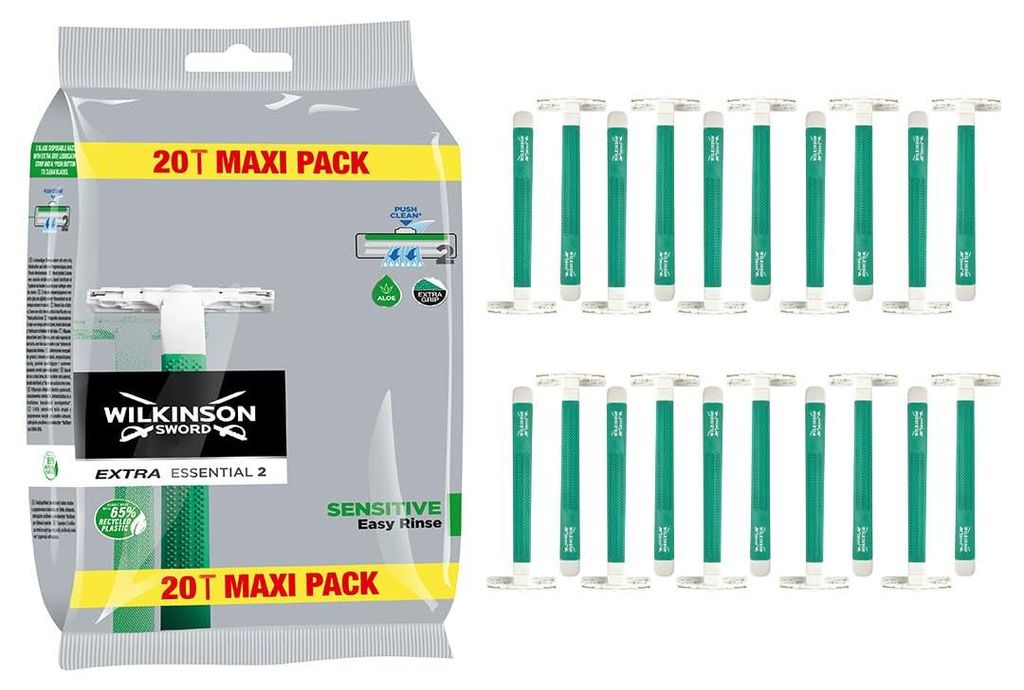 WILKINSON SWORD - Extra 2 Einwegrasierer für Männer Produktbild 