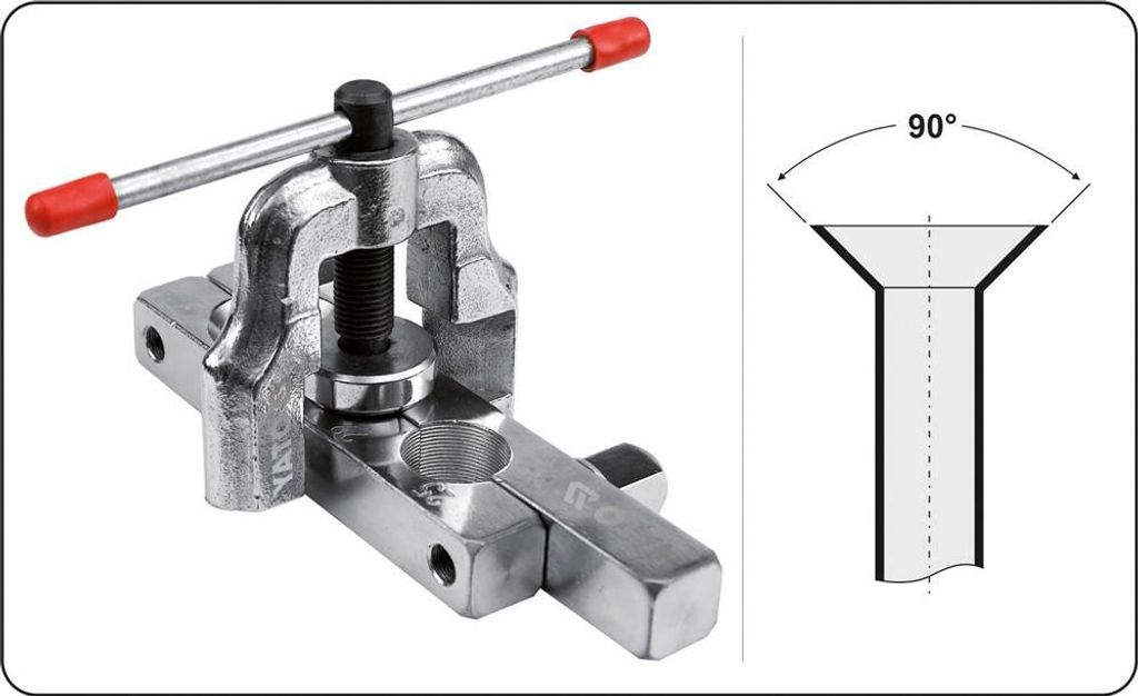 Yato YT-2182 Handpresse Rohrpresse Bördelmaschine zum Produktbild 