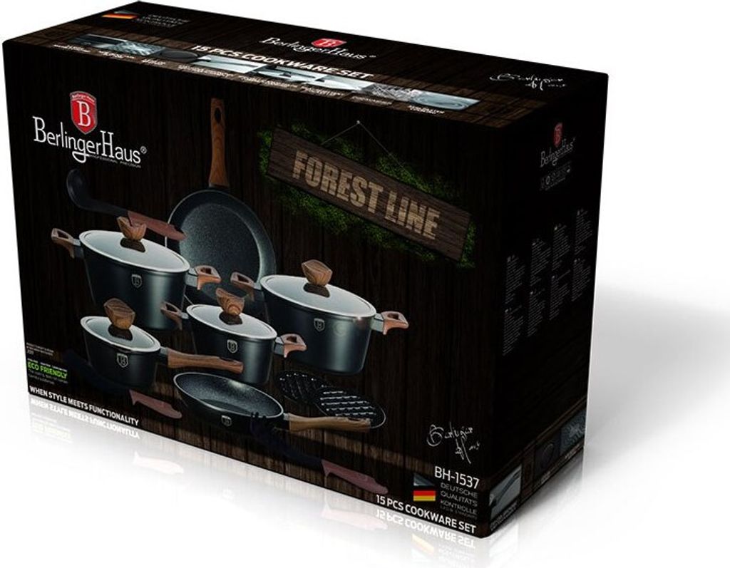 Sada Žulových Květináčů Berlinger Haus Bh-1537 Forest Line Obrázek produktu 