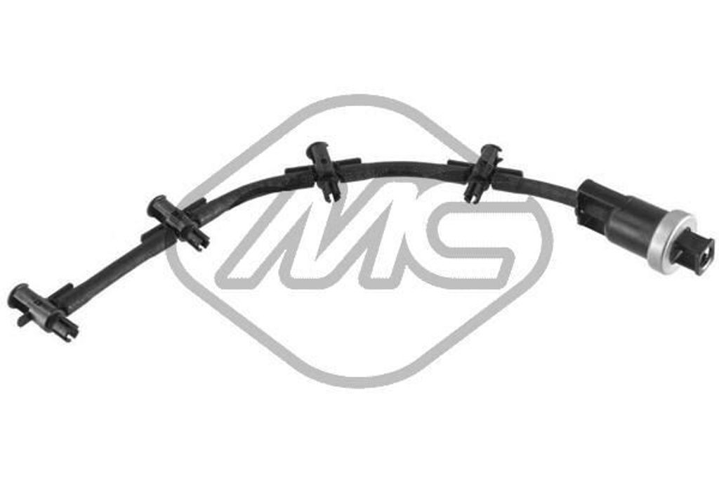 Metalcaucho 33023 Leckkraftstoff-Schlauch für VW GOLF VI (5K1) Rücklaufleitung Common Rail