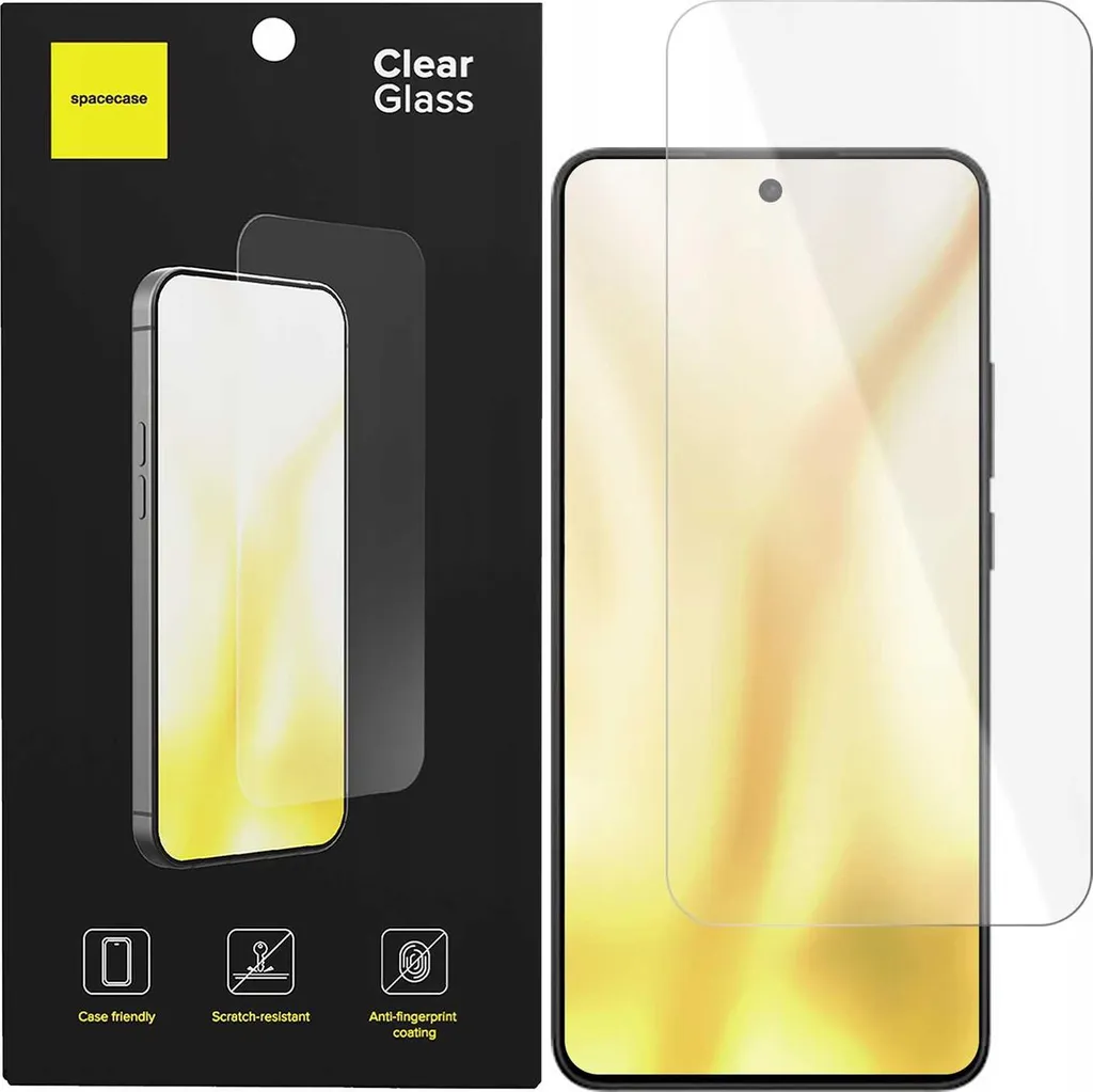 SPACECASE in vetro trasparente 2.5D per OnePlus Nord CE5