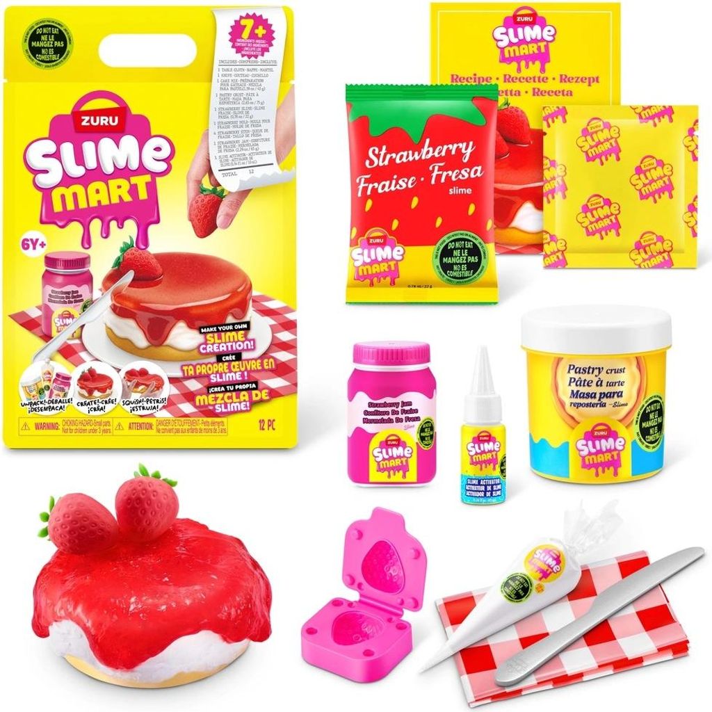 ZURU 15901A - Slime Mart Erdbeer-Käsekuchen - Schleim Produktbild 