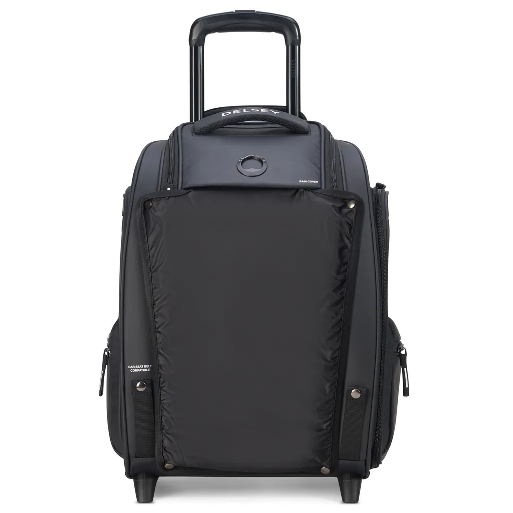 DELSEY PARIS Raspail 2R Sac de Voyage Trolley Chien Chat Noir 48cm