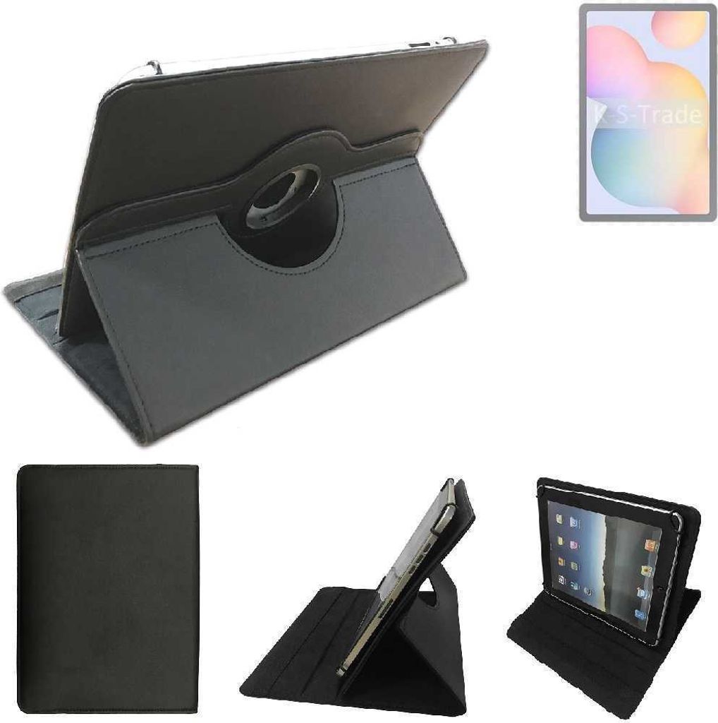 High quality kompatibel mit Samsung Galaxy Tab S6 Lite 2024 LTE Schutz Hülle 360° Tablet Case Schutzhülle Flip Cover schwarz. Tablet Hülle