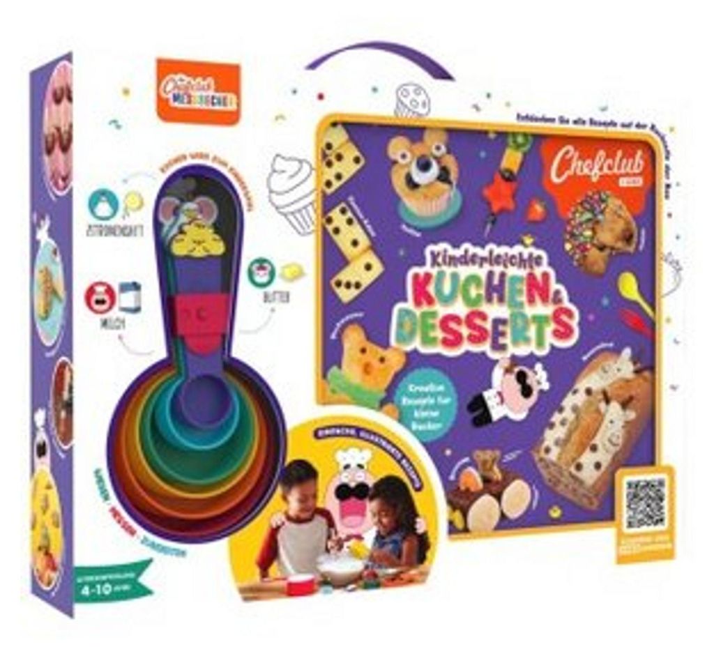 Chefclub Kids | Backbuch-Set | Rezeptbuch "Kinderleichte Produktbild 