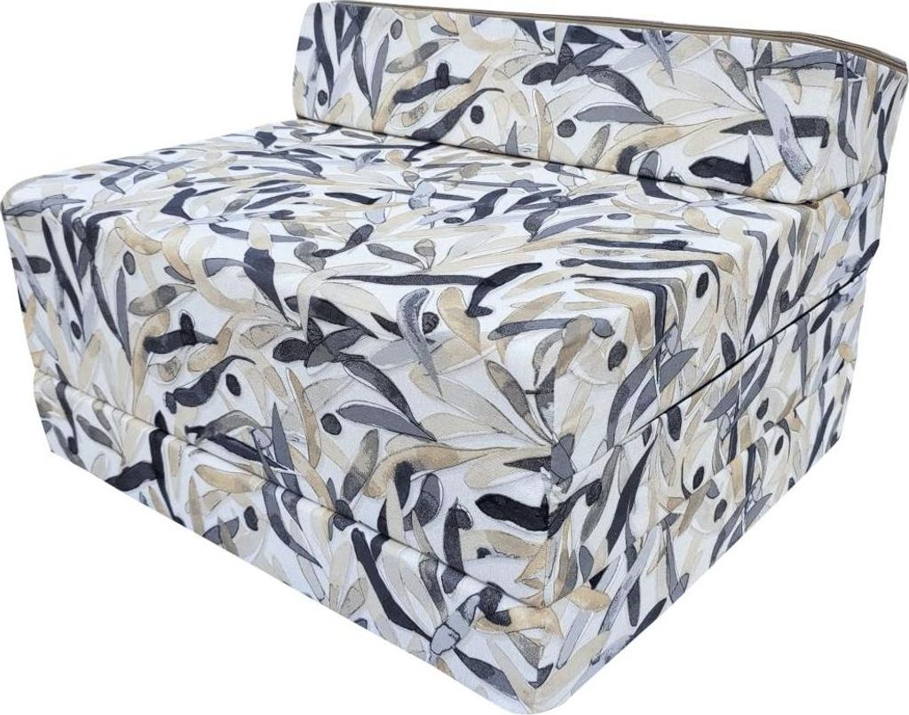 Fauteuil materasso pieghevole con poggiatesta 200x70x10 cm Immagine del prodotto 